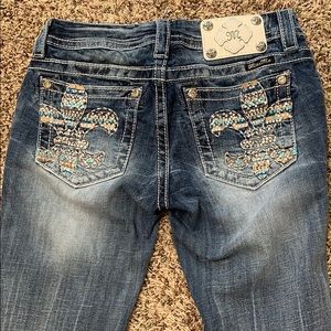 NWOT Miss Me signature boot jeans